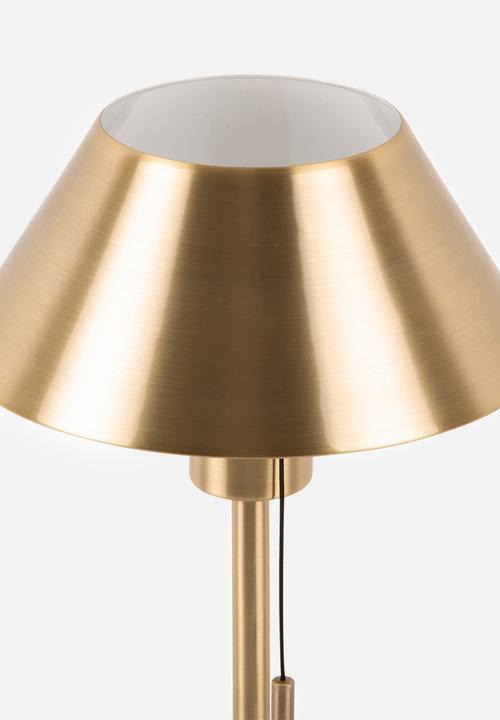 Present Time - Pull Switch Table Lamp - Gold