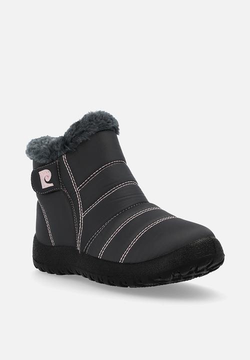 Pierre Cardin - Casey Quilted Boot - Grey & Pink