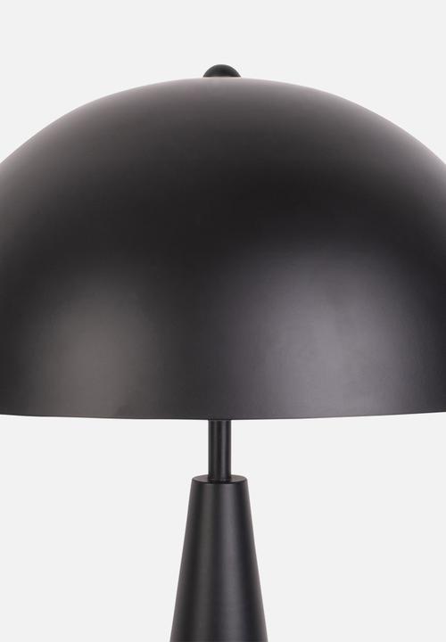 Present Time - Dome Table Lamp - Black