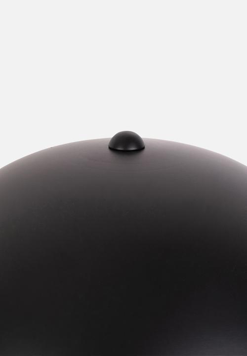 Present Time - Dome Table Lamp - Black