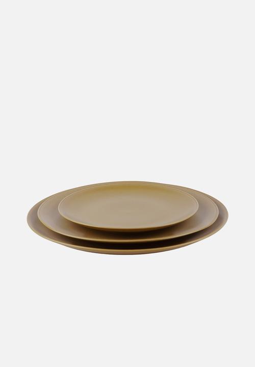 Omada - OMADA - Sand Side Plate Set of 4