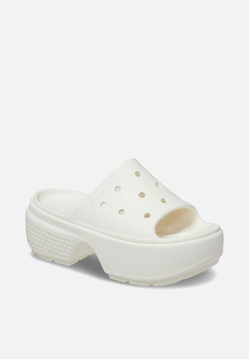 Crocs - Stomp slide - chalk