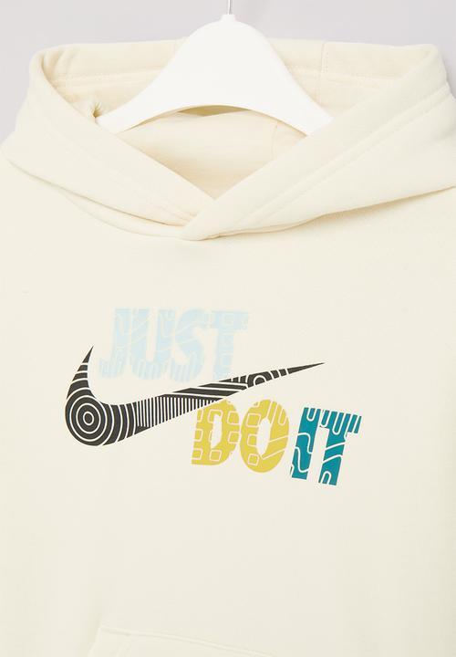 Nike - Nike trend trekker fleece hoodie - coconut milk