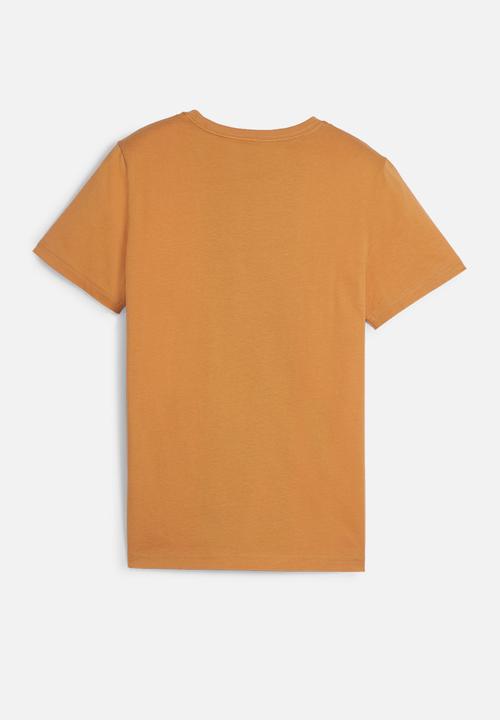 PUMA - Ess+ 2 col logo tee b - ginger tea