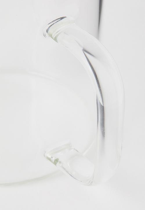 H&M - Glass mug - transparent
