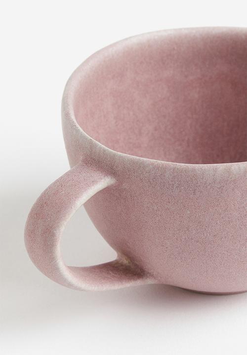 H&M - Large stoneware cup - pink