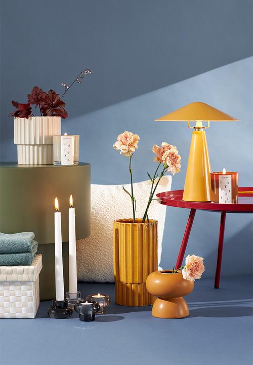 H&M - Glass candle holder - transparent