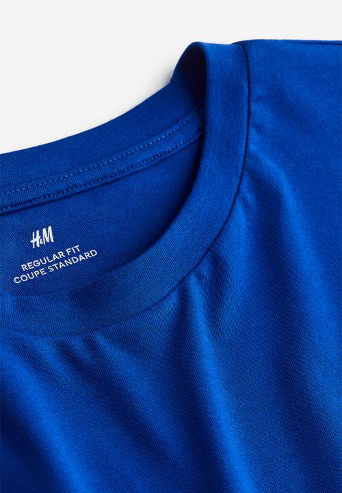H&M - Regular fit T-shirt - blue