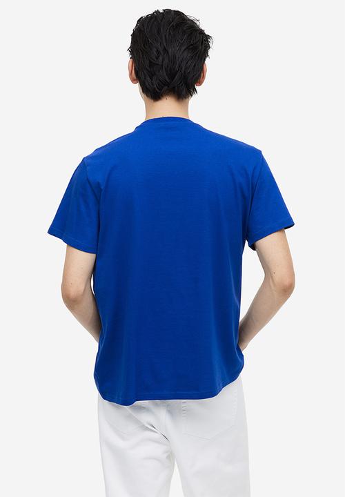 H&M - Regular fit T-shirt - blue