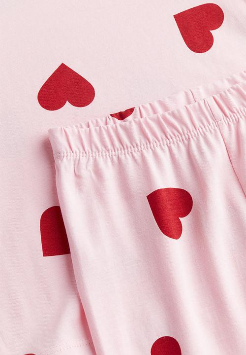 H&M - Cotton jersey pyjamas - pink