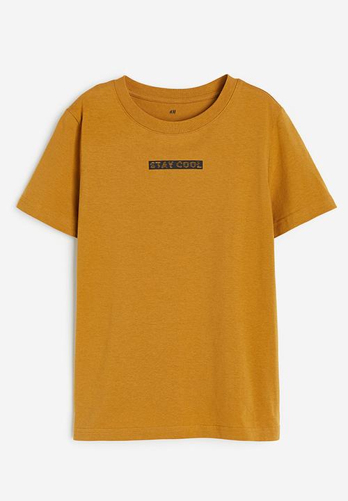 H&M - Cotton t-shirt - brown