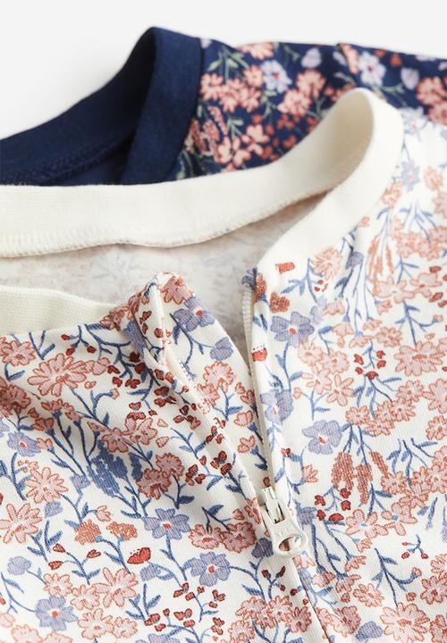 H&M - 2-Pack patterned cotton pyjamas - blue multi