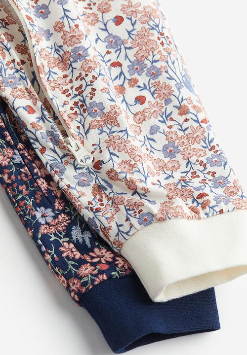 H&M - 2-Pack patterned cotton pyjamas - blue multi