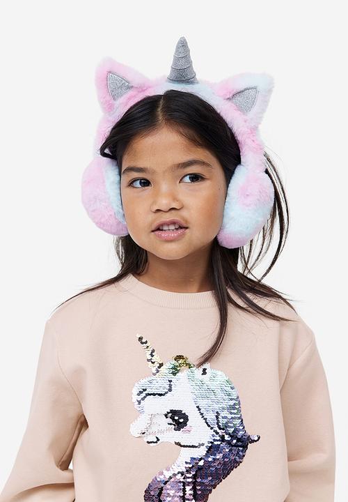 H&M - Motif-detail sweatshirt - pink