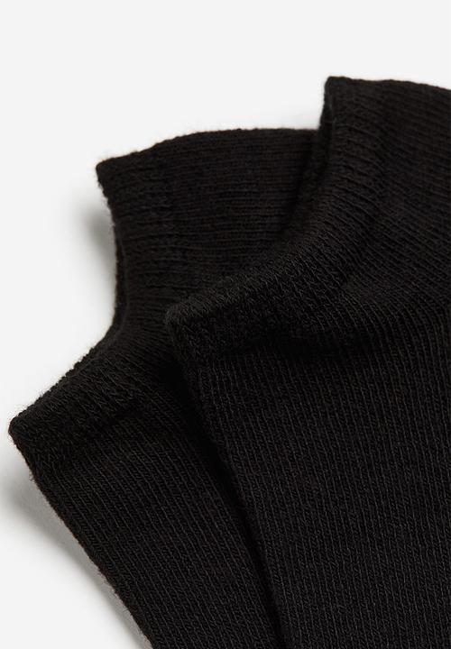 H&M - 7-Pack trainer socks - black
