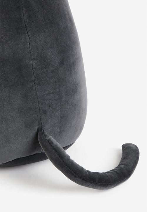 H&M - Cat soft toy - grey