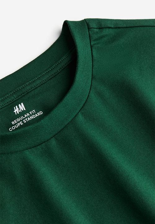 H&M - Regular fit T-shirt - green