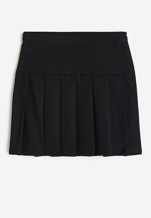 H&M - Pleated skirt - black
