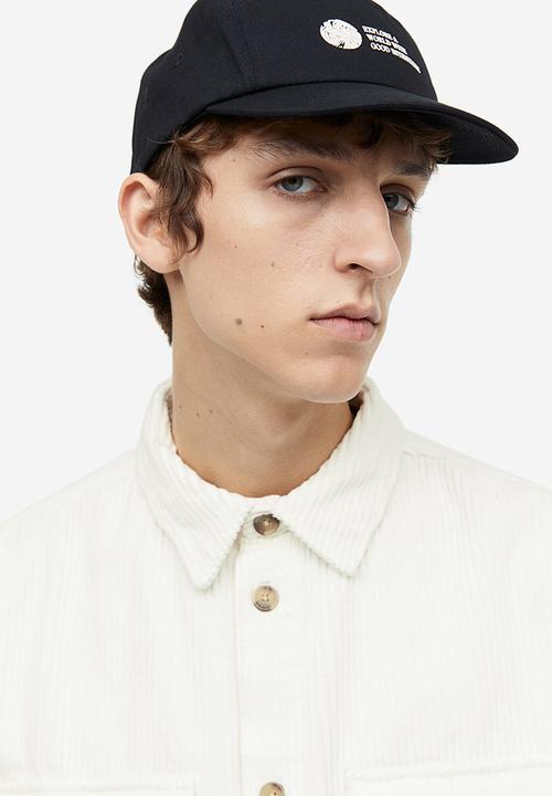 H&M - Relaxed fit corduroy shacket - white