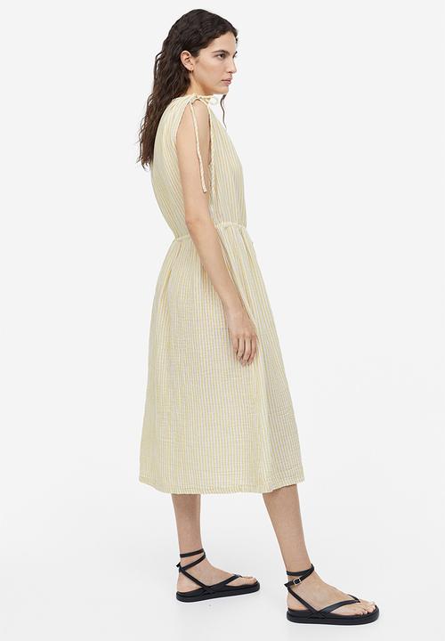H&M - Drawstring-detail dress - beige