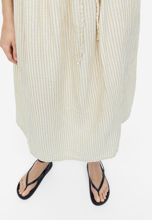 H&M - Drawstring-detail dress - beige