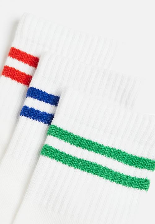 H&M - 5-Pack socks - white