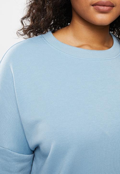 Missguided - Plus size sweater dresses - blue