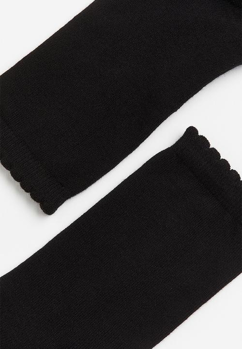 H&M - 5-Pack socks - black