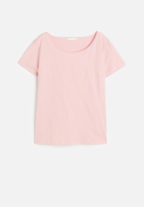 H&M - Cotton T-shirt - pink