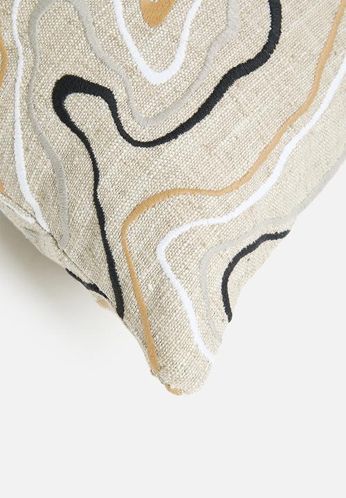 Hertex Fabrics - Wave Cushion Cover - Neutral