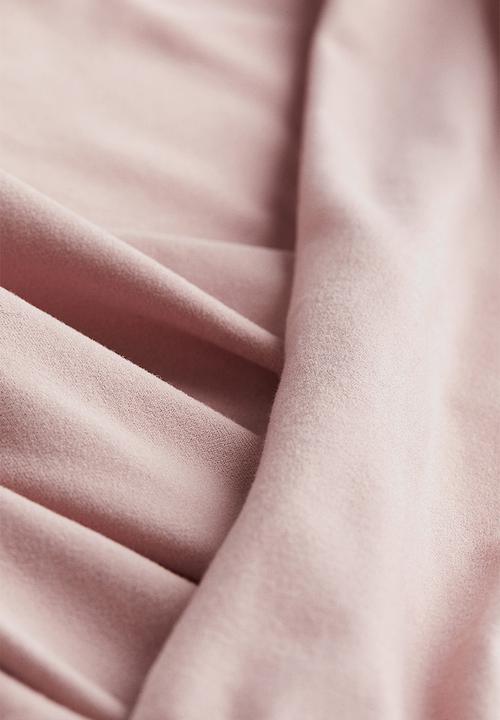 H&M - Jersey wrap top - pink