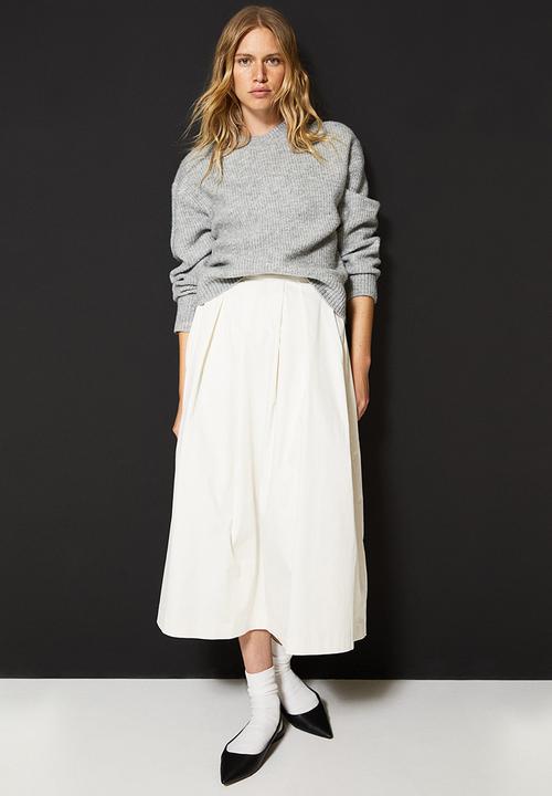 H&M - Rib-knit jumper - grey