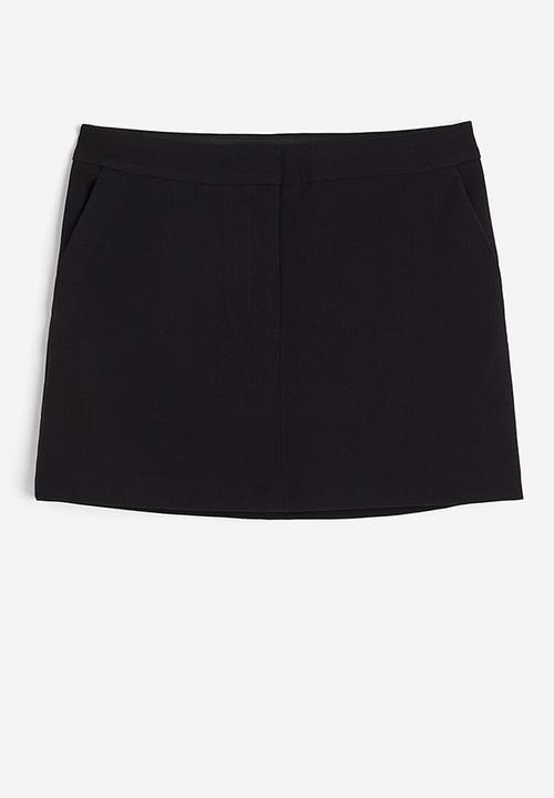 H&M - Mini skirt - black