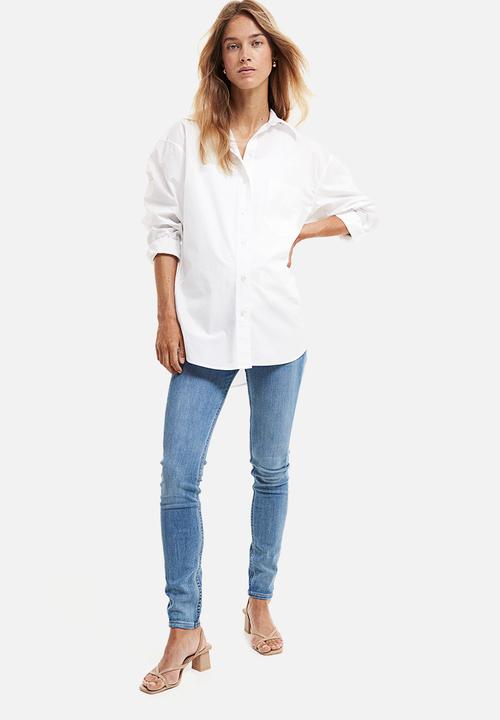 H&M - Mama super skinny jeans - blue