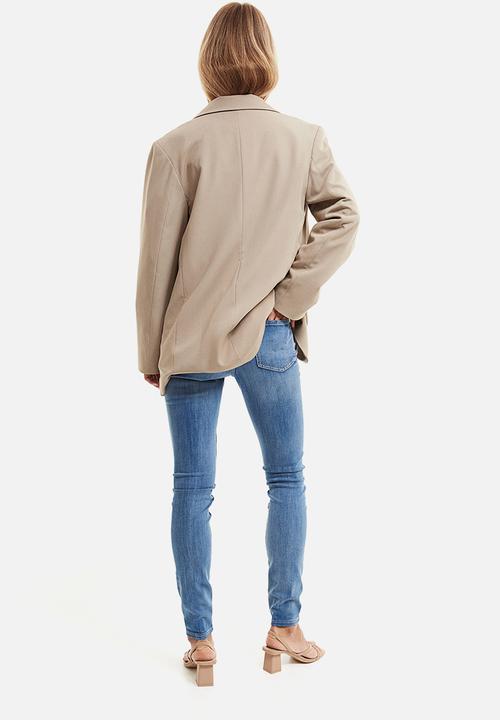 H&M - Mama super skinny jeans - blue