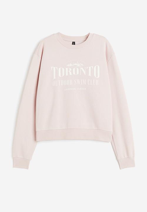 H&M - Printed sweatshirt - pink