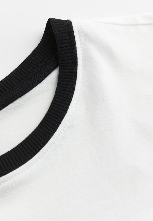 H&M - Printed t-shirt - white