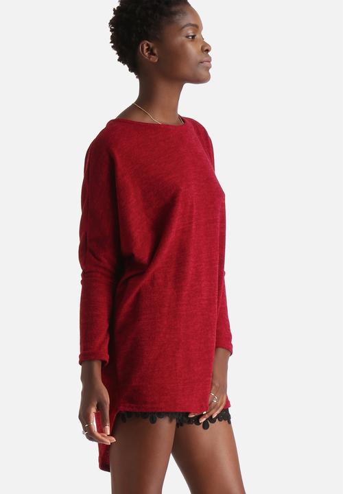 Influence. - Jersey Long Sleeve Tunic Top