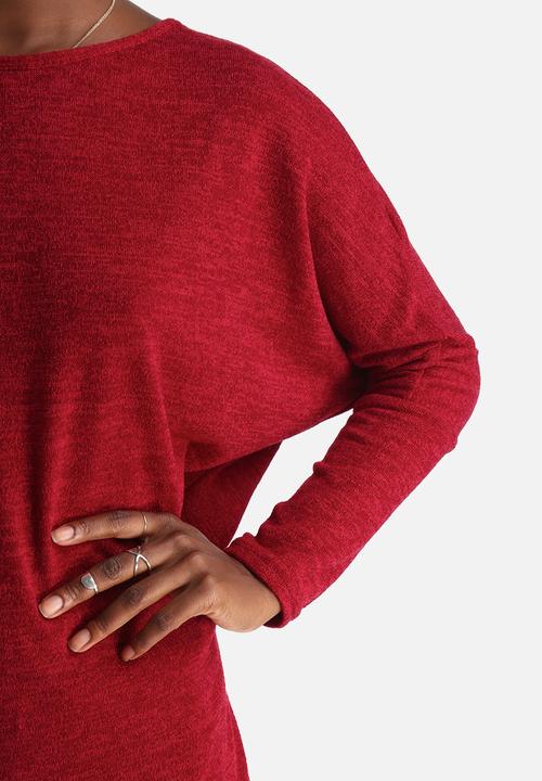 Influence. - Jersey Long Sleeve Tunic Top
