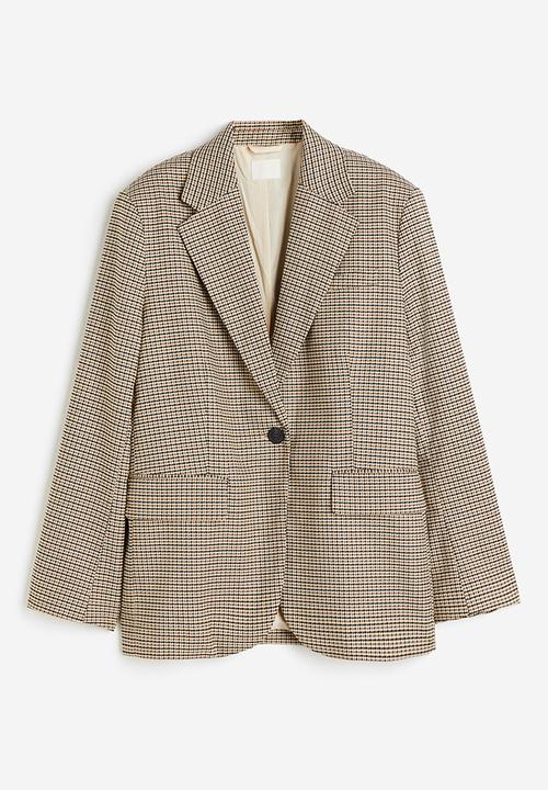 H&M - Oversized blazer - brown