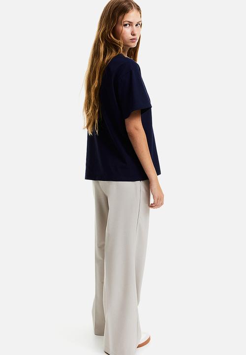 H&M - Oversized printed t-shirt - navy