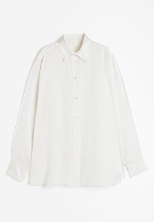 H&M - Oversized blouse - white