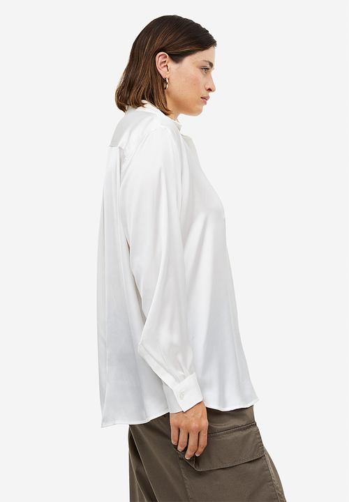 H&M - Oversized blouse - white