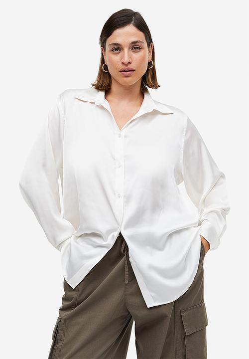 H&M - Oversized blouse - white