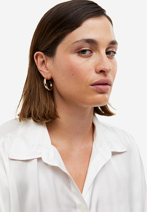 H&M - Oversized blouse - white