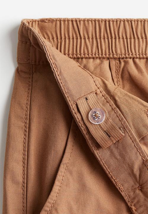 H&M - Wide cargo trousers - brown