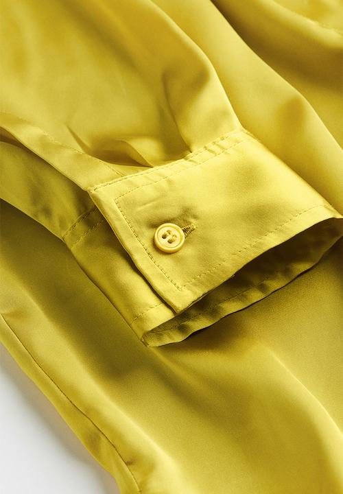 H&M - Oversized blouse - yellow