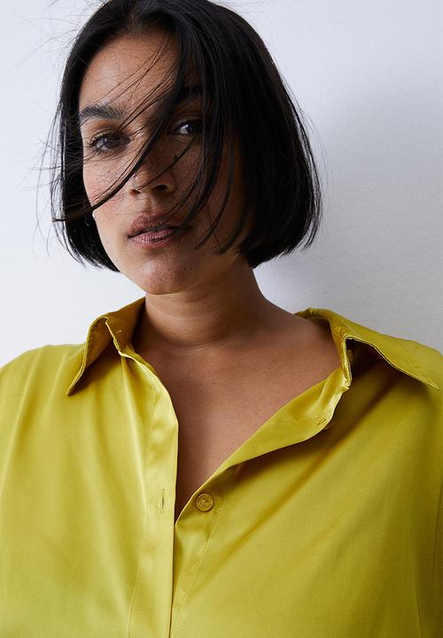 H&M - Oversized blouse - yellow