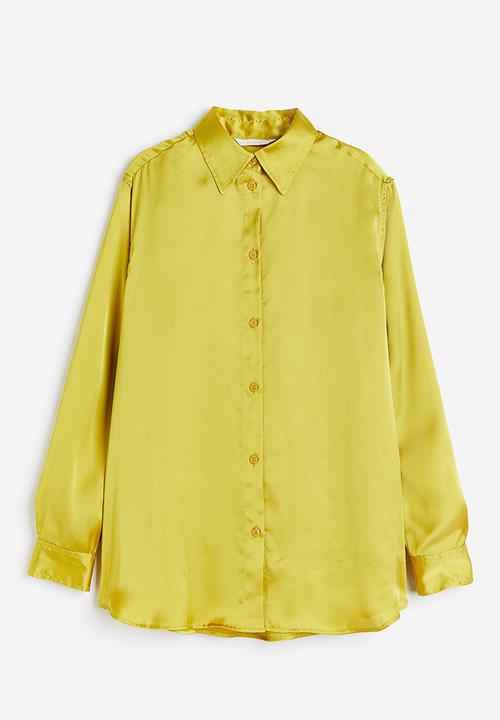 H&M - Oversized blouse - yellow