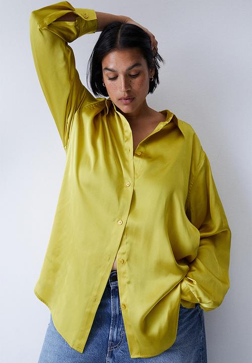 H&M - Oversized blouse - yellow